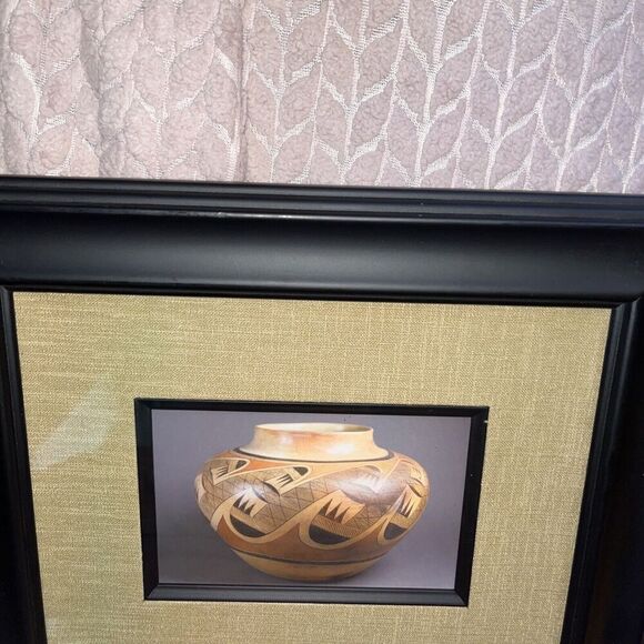 Nampeyo Hopi-Tewa Jar - Cool Framed Framed Southwestern Art Postcard - Picture 9 of 9